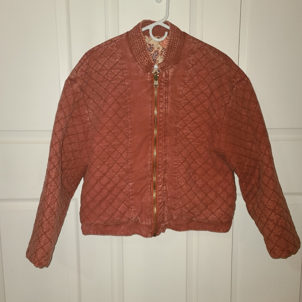 Free People Reversible Bomber